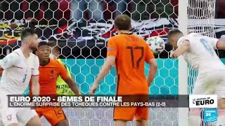 Euro 2020 : la République tchèque surprend les Pays-Bas (2-0) et file en quarts de finale