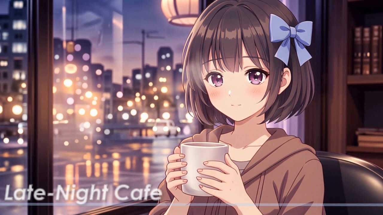 A Quiet Late Night Cafe for Studying and Focus