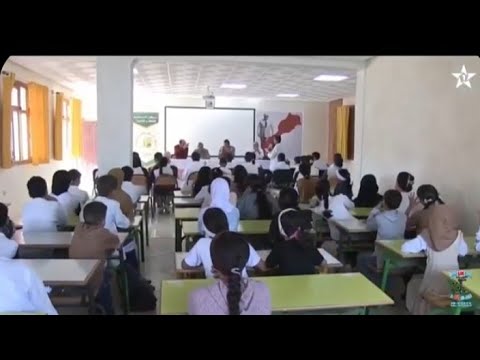 تغطية قناة قناة العيون لفعاليات قافلة المسيرة الخضراء