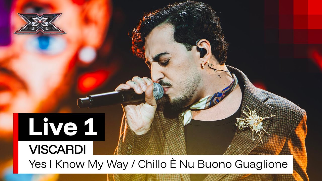 VISCARDI canta un medley di due brani di Pino Daniele | X Factor 2025 Live 1