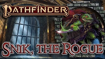 Snik the Rogue (PC) - Pathfinder 2e - Speed Art - Virtual Table Top RPG Token