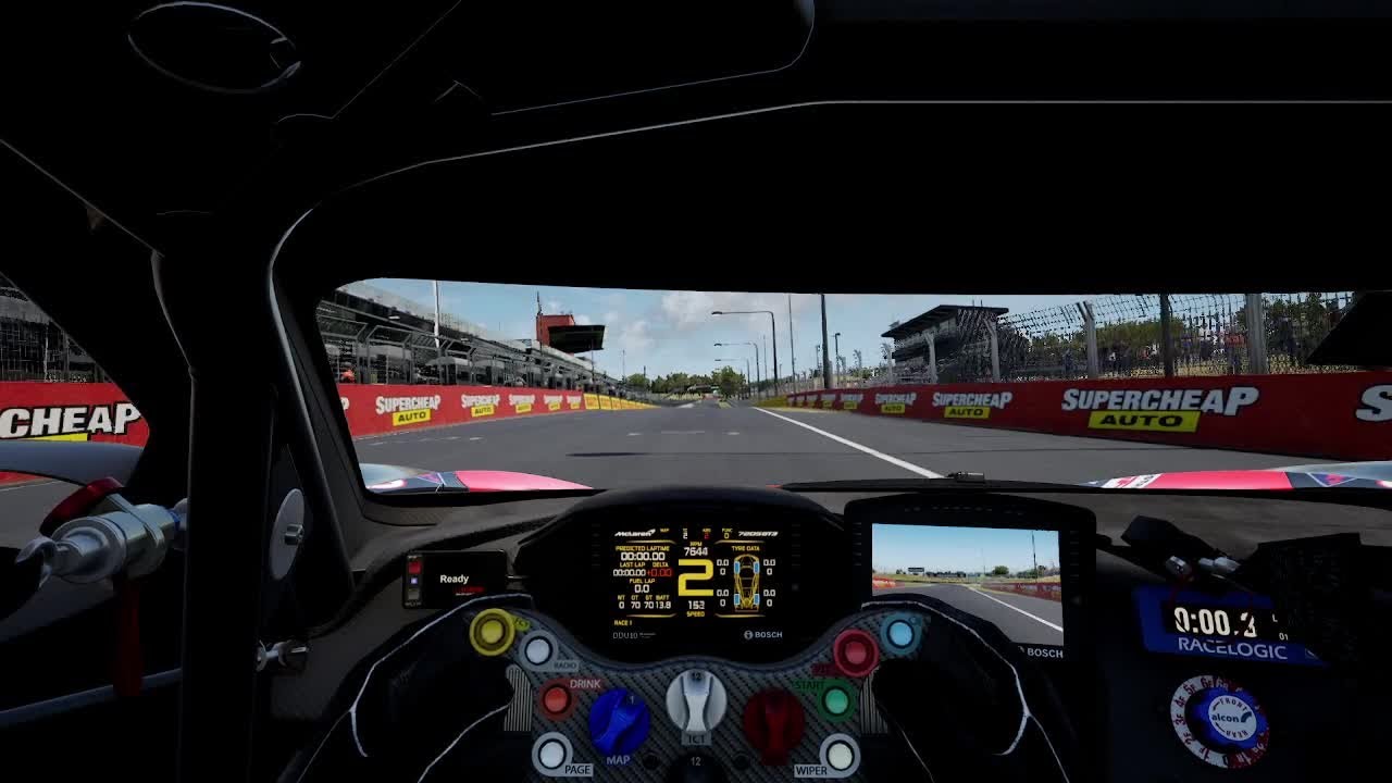 ACC Bathurst (Mount Panorama) McLaren 720S GT3 Evo 2023 (Dry) Track Guide (Hotlap + Telemetry)