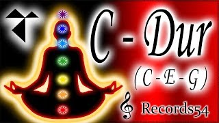 c - dur ( c - e - g ) 2 - 3 rhythm 80 to 109 bpm red root muladhara chakra ( security, grounding