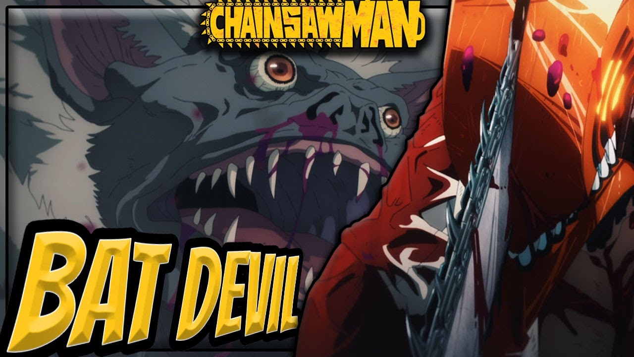 Coloured Denji vs Bat Devil to celebrate the release of ep 3 : r/ChainsawMan