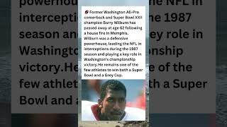 Tragic news in the NFL world