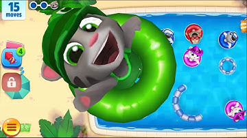 Talking Tom Pool levels 16 - 20