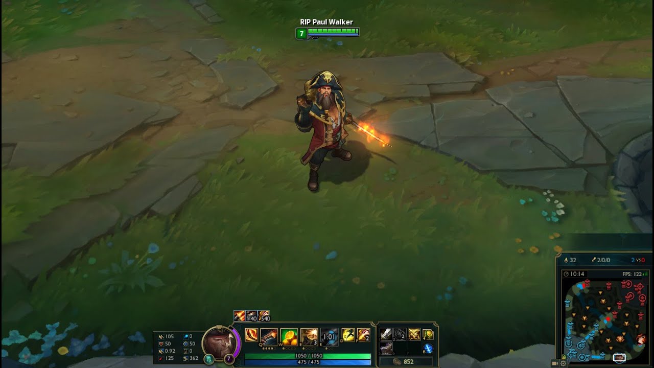 New Gangplank Rework - In Game Preview - PBE Server - 5.14 Patch ...