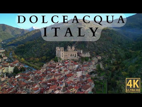 Experience Italy's Beauty - Dolceacqua and History in 5 Minutes - 4K Drone Video with Voiceover