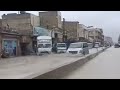 هكذا بدت شوارع مدينة سرمدا اليوم بعد الهطولات المطرية الغزيرة 