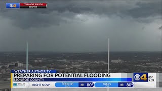 Hoosiers preparing for potential flooding in Monroe County