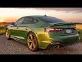 NEW 2021 AUDI RS5 SPORTBACK - GORGEOUS SPEC ON THE FACELIFTED ATHLETE - Sonoma green   carbon fiber