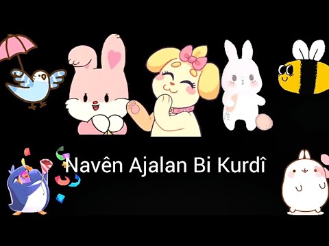 Navên Ajalan Bi Kurdî û Dengên Wan (Kürtçe Hayvan İsimleri ve Sesleri)