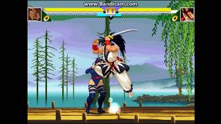 Psylocke [Me] vs Haohmaru [CPU]