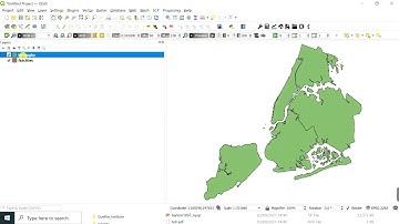 Add vector data in QGIS 3.16