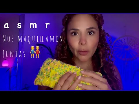 ASMR. Soy tu Mejor Amiga Roleplay | Nos maquillamos juntas para salir (Super relajante)
