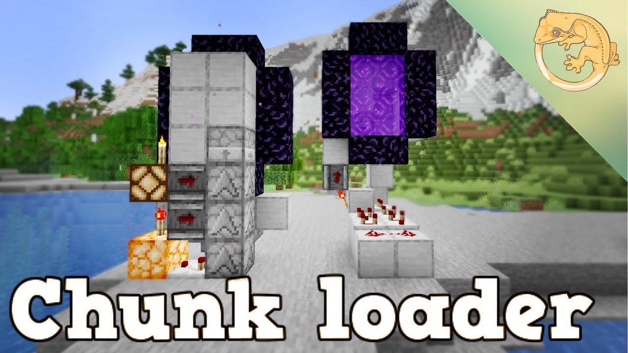 How to build chunk loaders for minecraft 1.20 - YouTube
