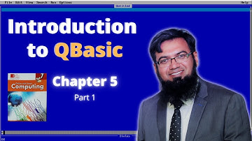 Introduction to QBasic | Simple Program in QBasic | The Smart School Ghotki Campus