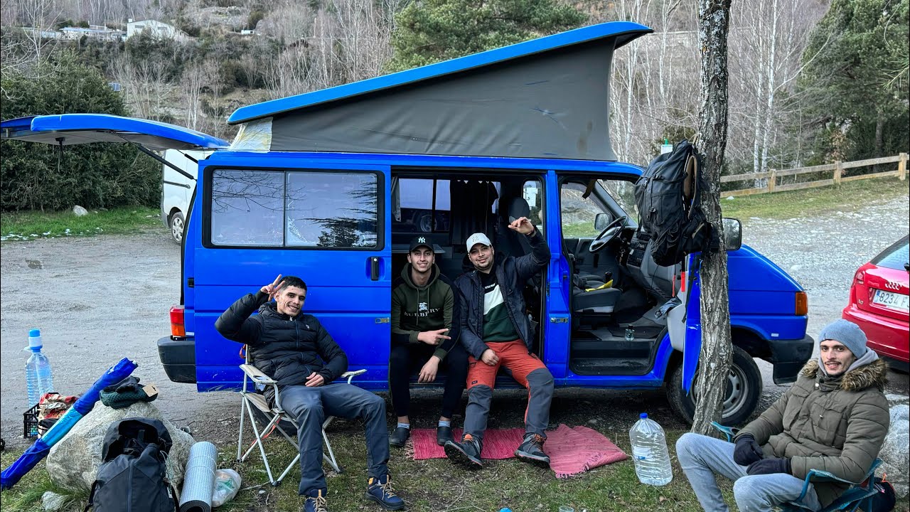 تجربة جزائريين في التخييم مع الجالية المغربية في إسبانيا 🇪🇸🇩🇿🇲🇦⛰️