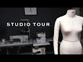 FASHION STUDIO TOUR + Sketching - Episode 1