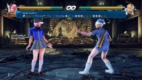 Alisa Bosconovitch command list move list TEKKEN 7 Season 3