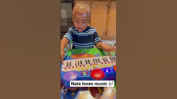 Nate will become verbal through music 🎶 💙! #autism #nonverbal #musictherapy #autismparents