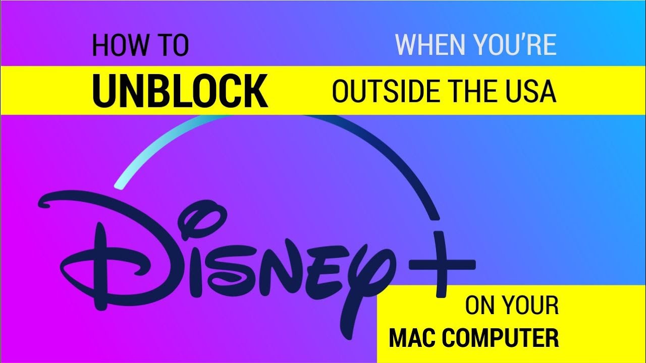 Disney+ setup walkthrough on Mac