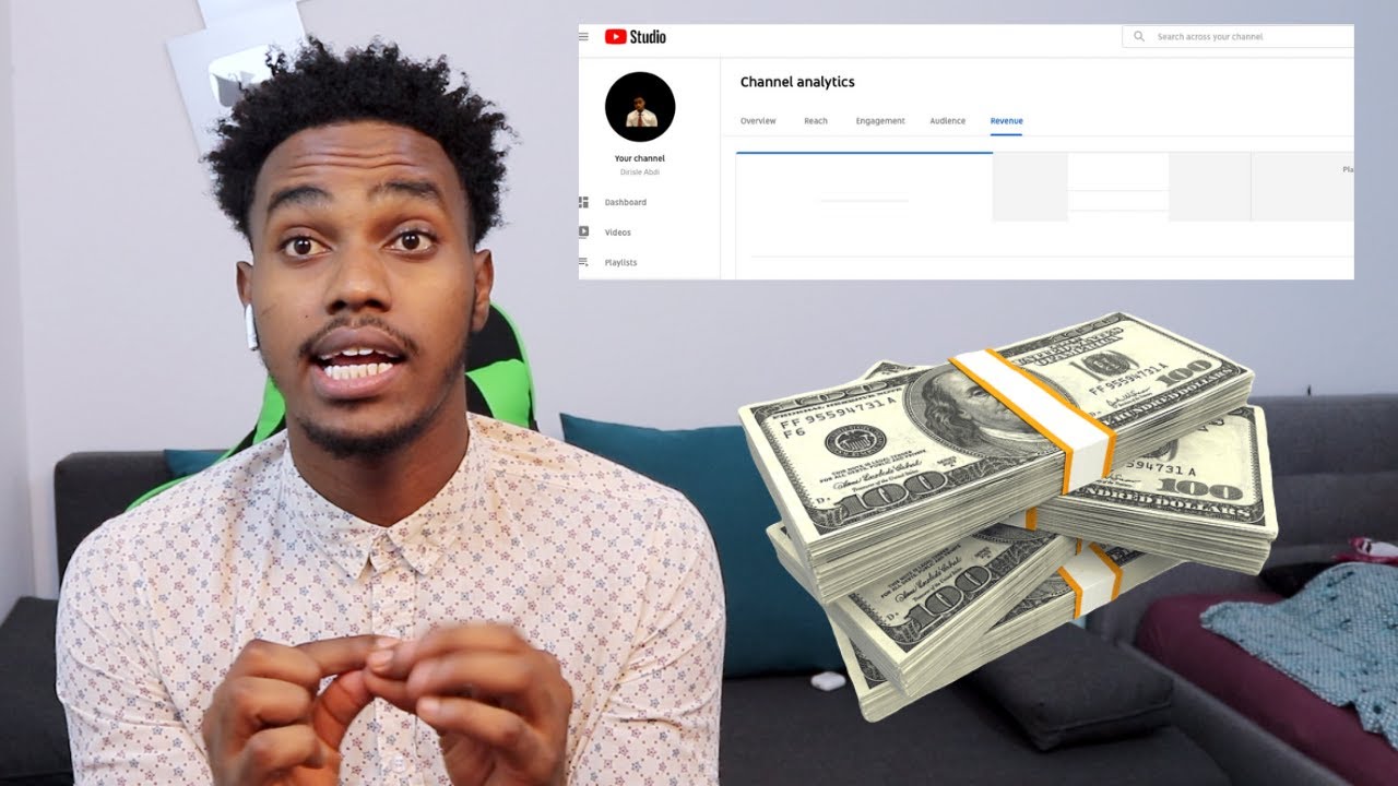 DIRISLE ABDI OO DADKA TUSAYA LACAGTII UGU HORAYSAY UU YOUTUBE KA SAMEEYAY MARKUU CUSBA