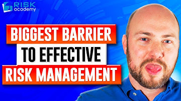 42. Biggest barrier to effective risk management - Alex Sidorenko