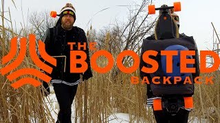 BOOSTED BOARD BACKPACK REAL LIFE TEST