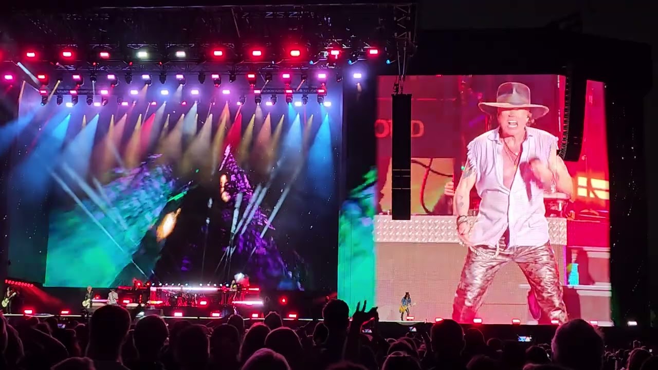 Guns 'N Roses - Paradise City - Live at BST Hyde Park London