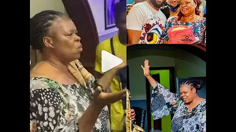 Watch As Actor Damola Olatunji, Others Surprise Veteran Actress Peju Ogunmola On Her 56th Birthday