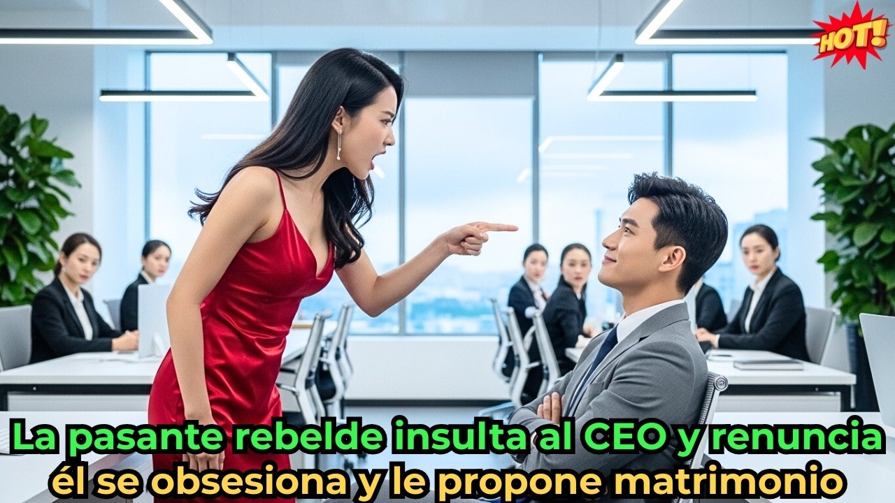 La pasante rebelde insulta al CEO y renuncia, él se obsesiona y le propone matrimonio