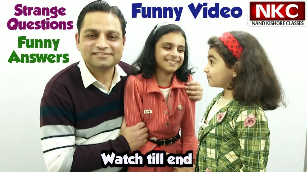 Funny Video - Strange Questions and Funny Answers | Must watch the full ...