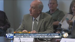 Poway Unified holds special meeting to discuss superintendent's new proposed contract