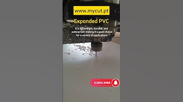 Exploring Properties of Expanded PVC | #shorts #cnc #pvc