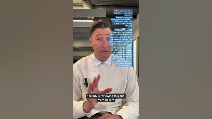 4 mistakes that can trigger an IRS audit. #money #tax #taxes #wealth #investing