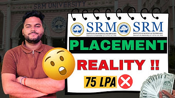 SRM College Placement Reality 2026 😱 | Truth About SRM Chennai | SRMJEE 2026 | JEE MAINS 2026