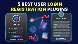 5 best user login registration plugins for WordPress | best plugin for user registration and login
