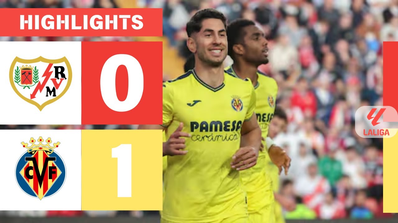 RAYO VALLECANO 0-1 VILLARREAL CF | RESUMEN LALIGA EA SPORTS - YouTube