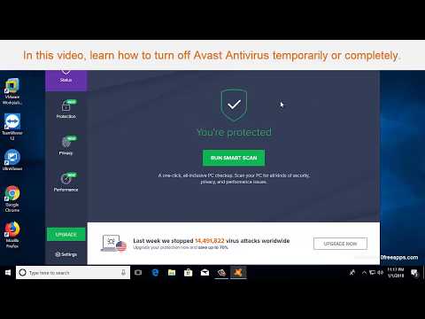 how to turn on avast antivirus