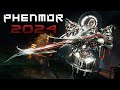 Phenmor build 2024 guide  the incarnon minigun warframe gameplay
