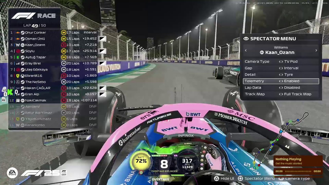 F1 25/ GFORCE ARCADE LEAGUE SEASON 2 RACE 7 JEDDAH