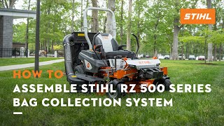 How to Assemble: STIHL RZ 500 Series Bag Collection System | STIHL Tutorial @stihlusa