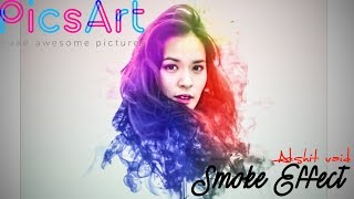 How to Make Smoke Effect in Picsart Mobile | Easy Editing Tutorial screenshot 2