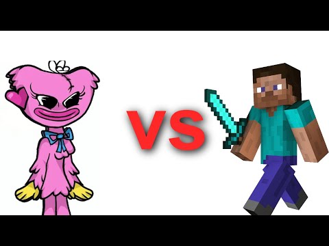 Видео: Kissy Missy Chapter 2 VS Steve Minecraft