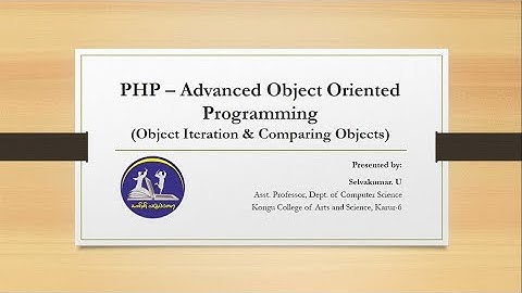 3.5 PHP - Advanced Object Oriented Programming - Part 3