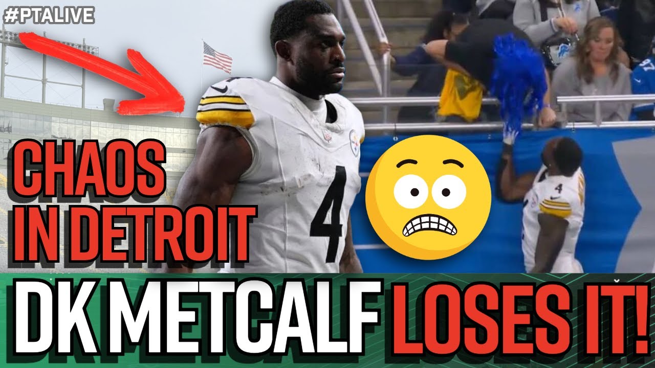 👀 DK Metcalf Snaps at Lions Fan + NFL Ref Mistakes Change the Game ...