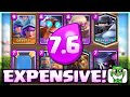 Beating the Most Popular Decks in Clash Royale with 7.6 Elixir!!