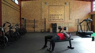 Single Arm DB Bench Press　シングルアームダンベルベンチプレス