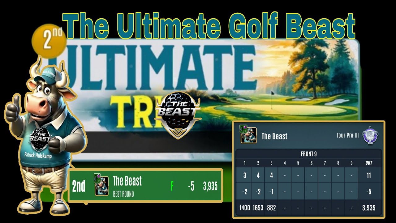 Ultimate Golf Trio With The Beast... - Course : Princes Himalayan ... 🏌⛳